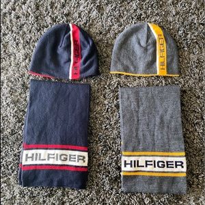 Tommy here figure hat and scarf set